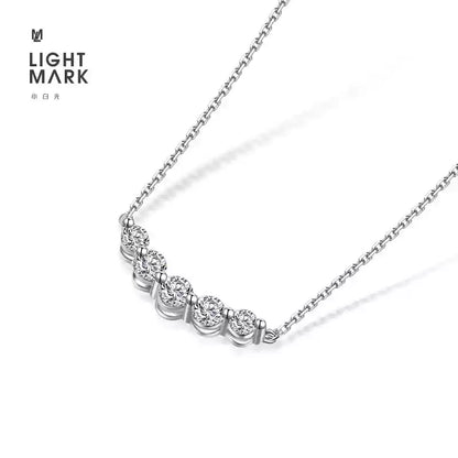 LIGHT MARK/Little White Light Fashion Week 18K Diamond Necklace