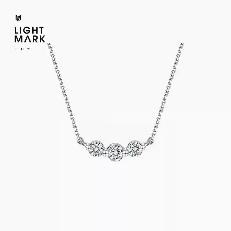 LIGHT MARK/Little White Light Fashion Week 18K Diamond Necklace