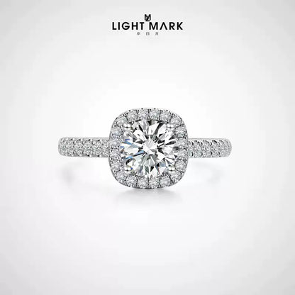 LIGHT MARK/Little White Light 18K Gold Diamond Ring Shakespeare Series Diamond Ring