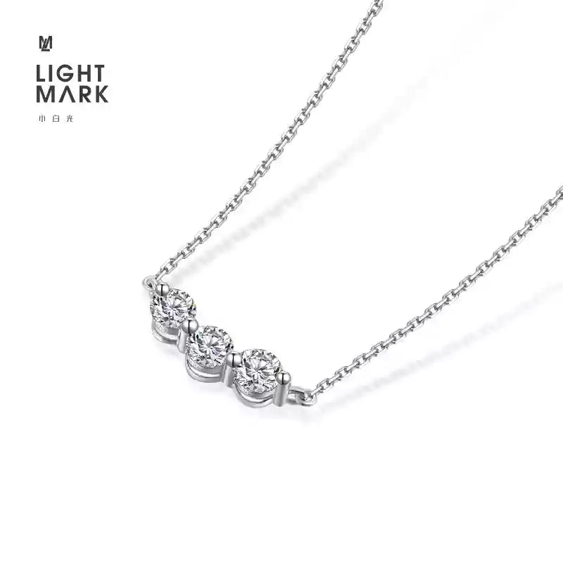 LIGHT MARK/Little White Light Fashion Week 18K Diamond Necklace