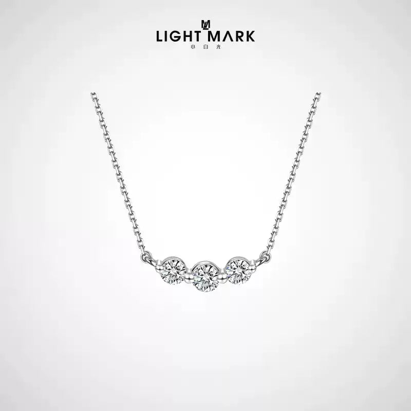 LIGHT MARK/Little White Light Fashion Week 18K Diamond Necklace